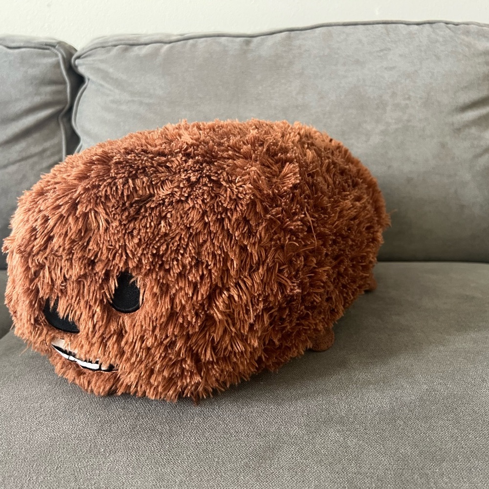 Disney Store Tsum Tsum Star Wars Large Chewbacca Plush 18"